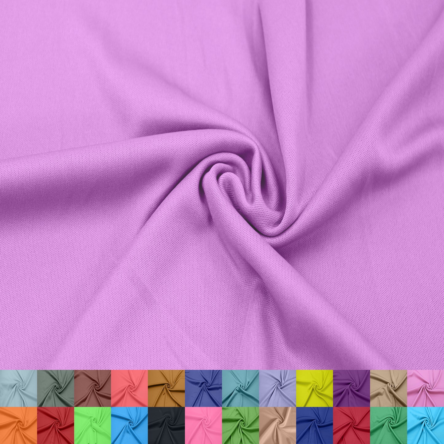 60" Wide 100% Polyester Interlock Lining – Lightweight Knit  Fabric by the Yard for Apparel, Clothing, Draperies, School Projects, Party Decorations, and DIY Projects (Style #13100)