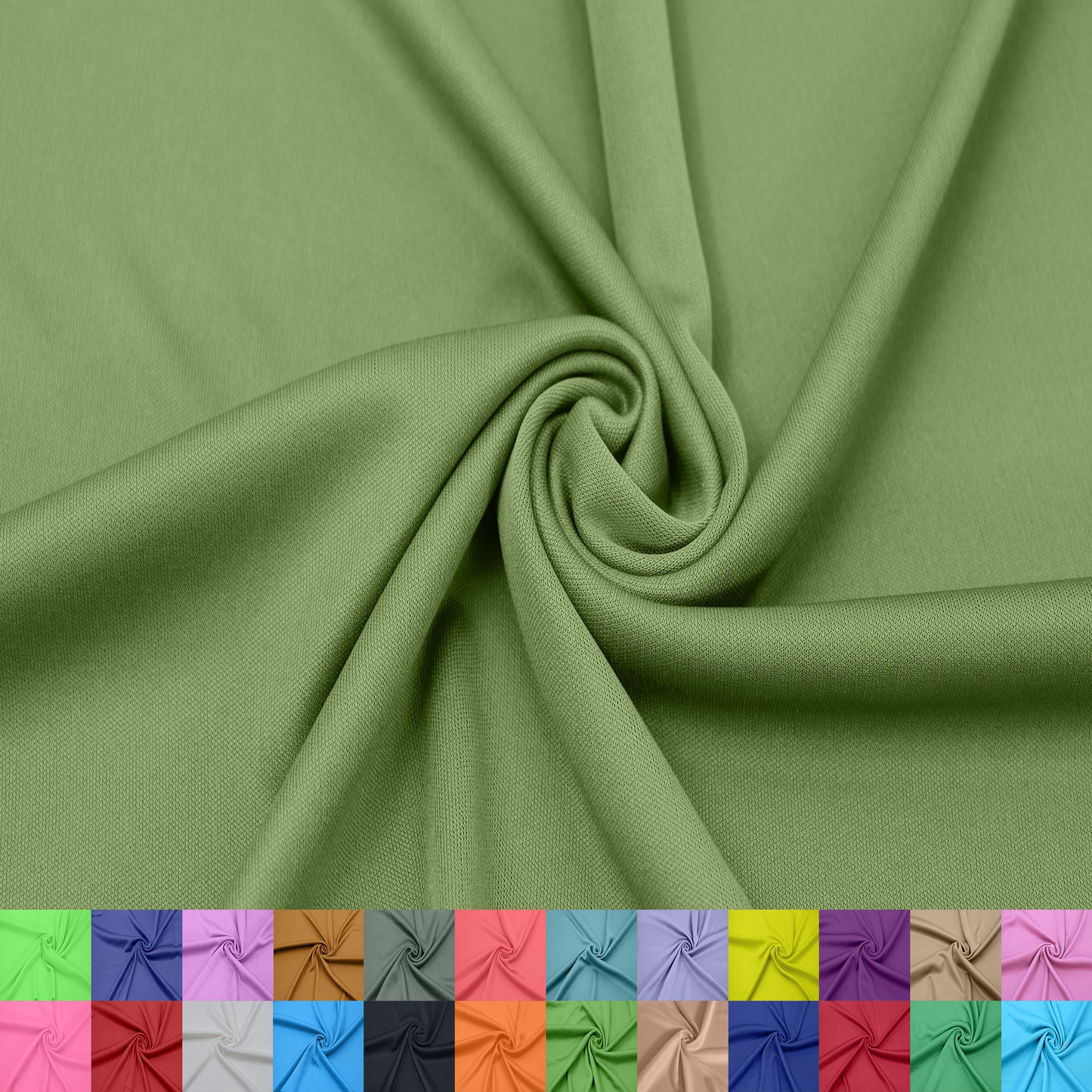 60" Wide 100% Polyester Interlock Lining – Lightweight Knit  Fabric by the Yard for Apparel, Clothing, Draperies, School Projects, Party Decorations, and DIY Projects (Style #13100)