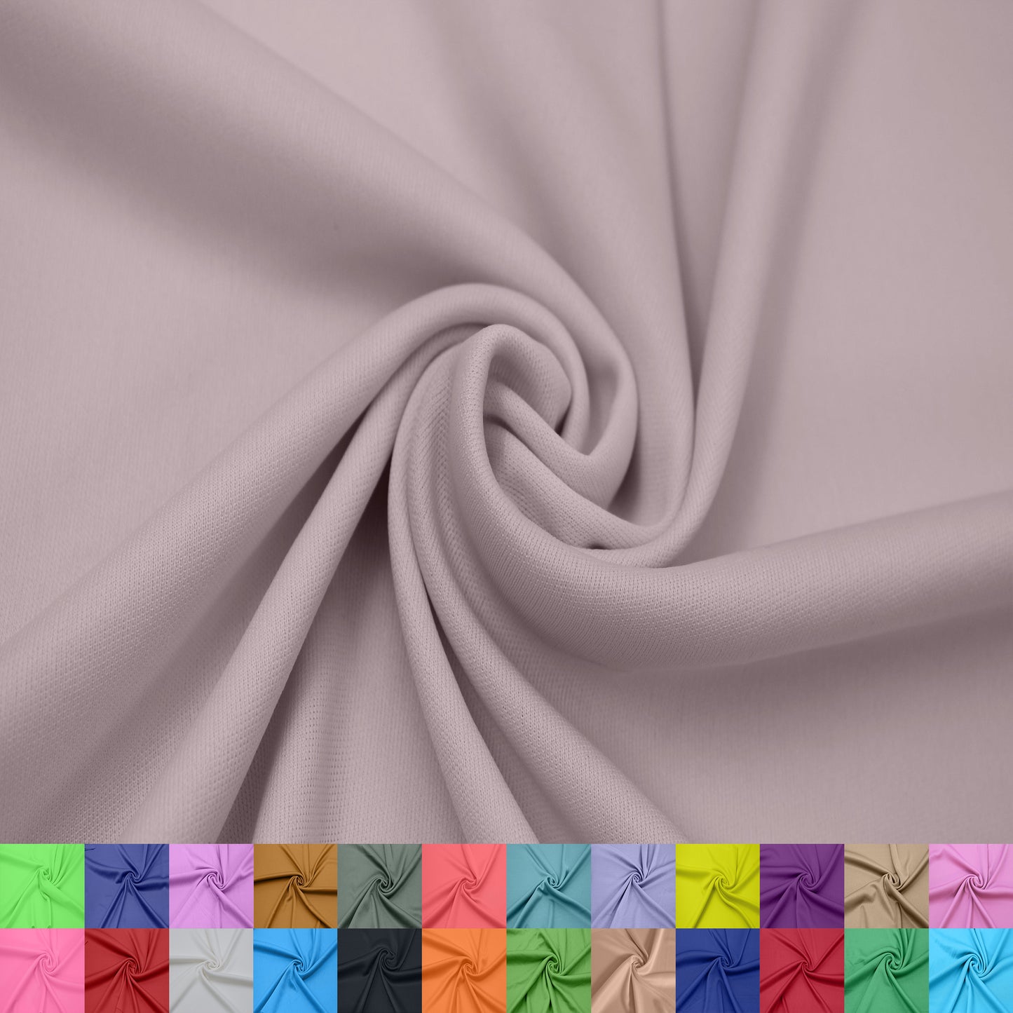 60" Wide 100% Polyester Interlock Lining – Lightweight Knit  Fabric by the Yard for Apparel, Clothing, Draperies, School Projects, Party Decorations, and DIY Projects (Style #13100)