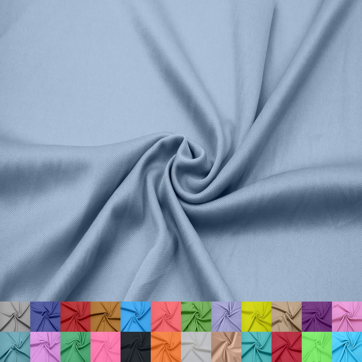 60" Wide 100% Polyester Interlock Lining – Lightweight Knit  Fabric by the Yard for Apparel, Clothing, Draperies, School Projects, Party Decorations, and DIY Projects (Style #13100)