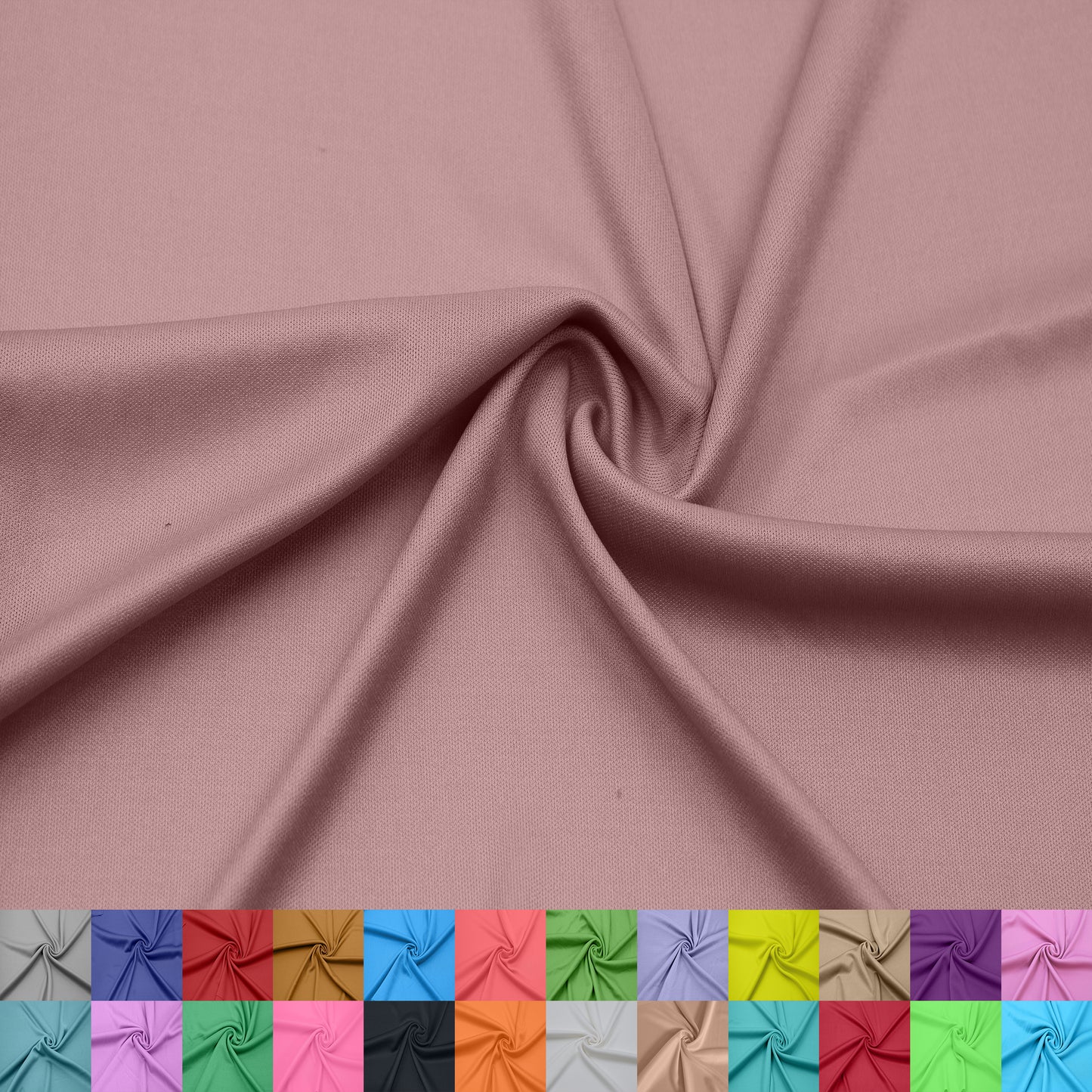 60" Wide 100% Polyester Interlock Lining – Lightweight Knit  Fabric by the Yard for Apparel, Clothing, Draperies, School Projects, Party Decorations, and DIY Projects (Style #13100)