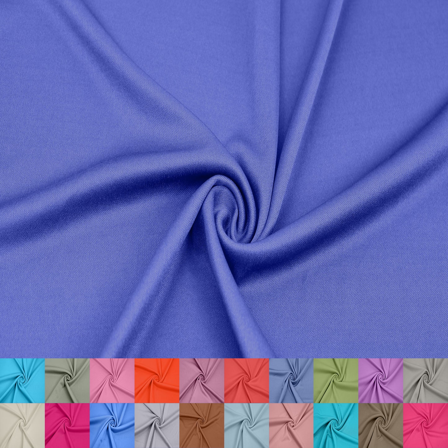 60" Wide 100% Polyester Interlock Lining – Lightweight Knit  Fabric by the Yard for Apparel, Clothing, Draperies, School Projects, Party Decorations, and DIY Projects (Style #13100)