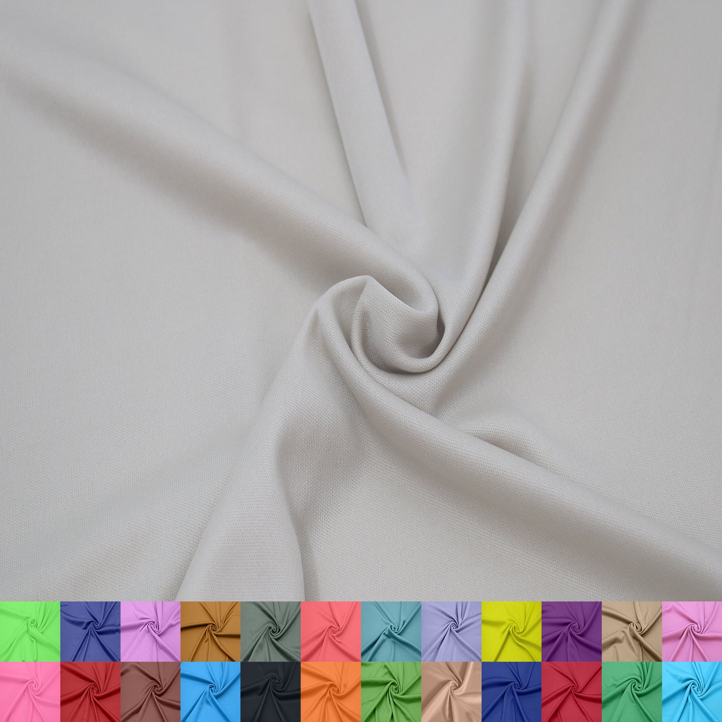 60" Wide 100% Polyester Interlock Lining – Lightweight Knit  Fabric by the Yard for Apparel, Clothing, Draperies, School Projects, Party Decorations, and DIY Projects (Style #13100)