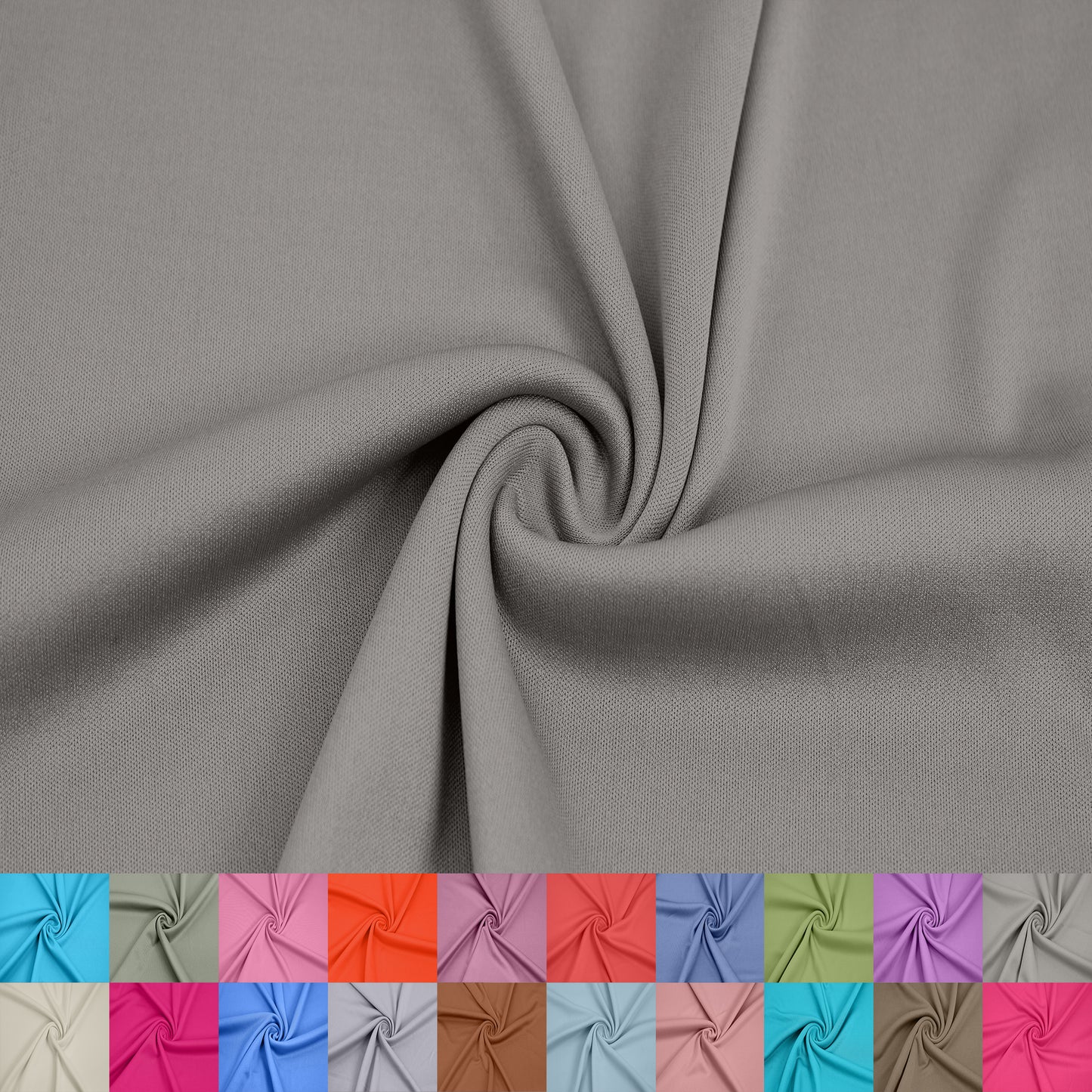 60" Wide 100% Polyester Interlock Lining – Lightweight Knit  Fabric by the Yard for Apparel, Clothing, Draperies, School Projects, Party Decorations, and DIY Projects (Style #13100)