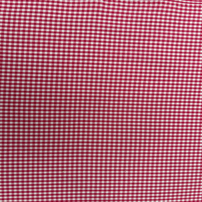 60" Wide-Polyester Mini Checkered Poplin Fabric by The Yard for Apparel, Clothing, Headbands, Drapery, Accessories, Decorations, Upholstery, and DIY Projects-(Style #2910)