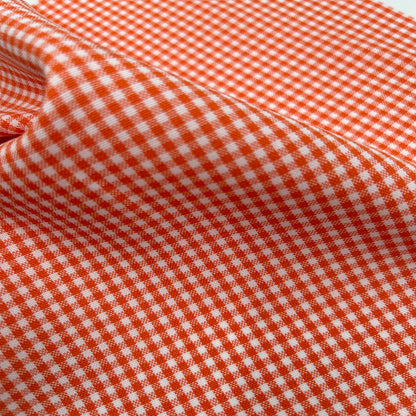 60" Wide-Polyester Mini Checkered Poplin Fabric by The Yard for Apparel, Clothing, Headbands, Drapery, Accessories, Decorations, Upholstery, and DIY Projects-(Style #2910)