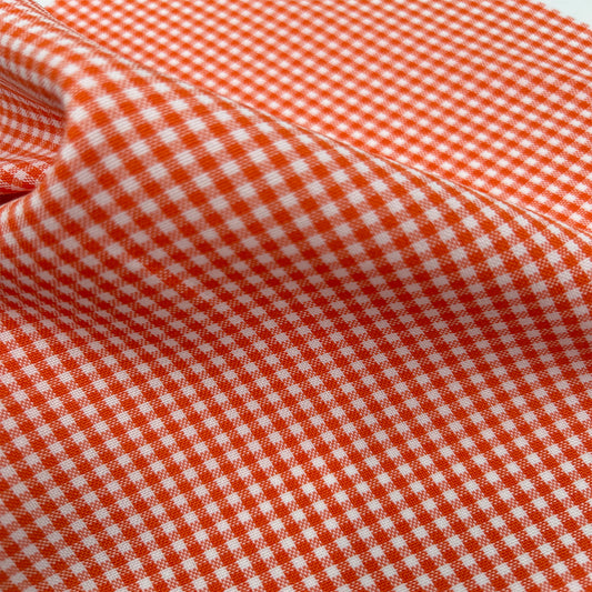 60" Wide-Polyester Mini Checkered Poplin Fabric by The Yard for Apparel, Clothing, Headbands, Drapery, Accessories, Decorations, Upholstery, and DIY Projects-(Style #2910)