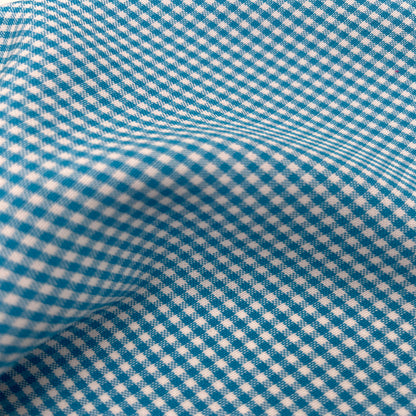 60" Wide-Polyester Mini Checkered Poplin Fabric by The Yard for Apparel, Clothing, Headbands, Drapery, Accessories, Decorations, Upholstery, and DIY Projects-(Style #2910)