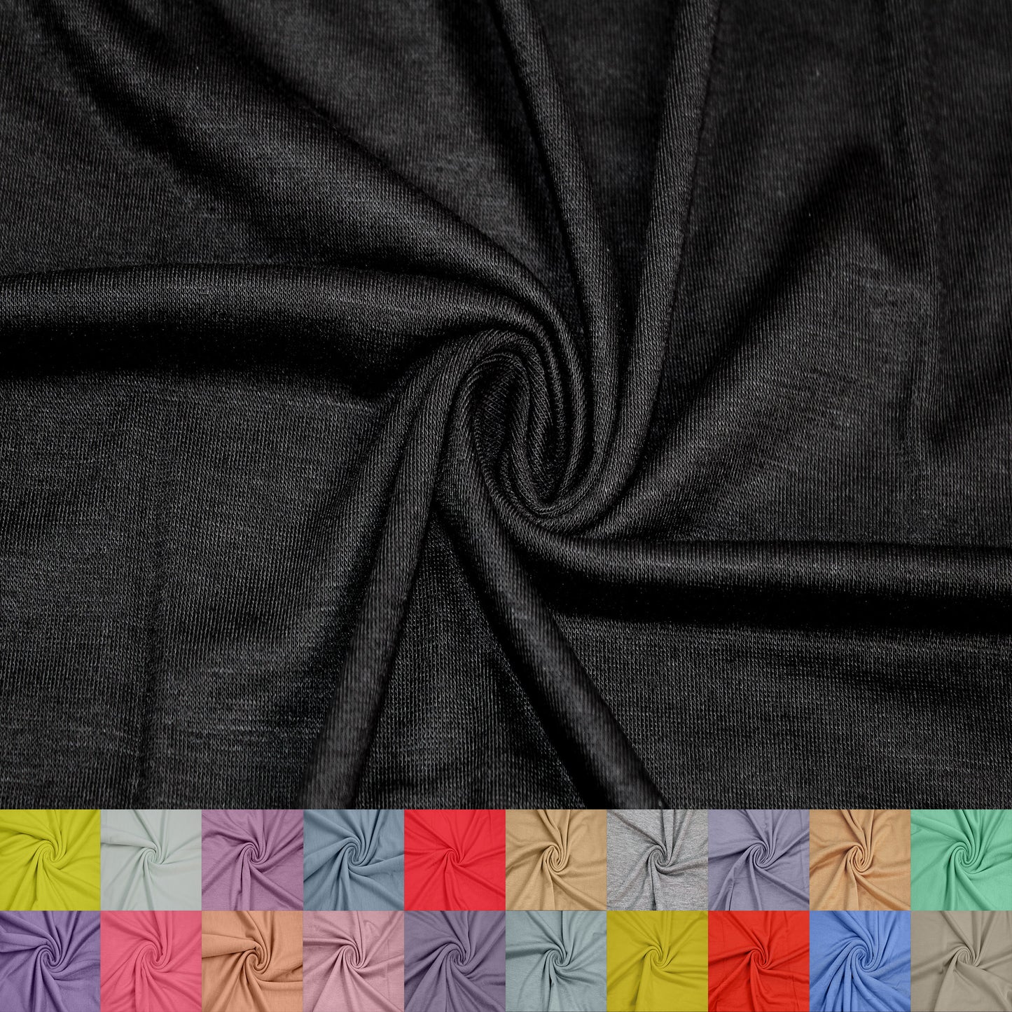 60" Wide Rayon Spandex Jersey Knit- 180 GSM 4-Way Stretch Fabric by the Yard Best for Casual Wears, T-Shirts, Outdoor Wears, Maternity, Jumpsuits, Home Linens, DIY Projects (Style #409)