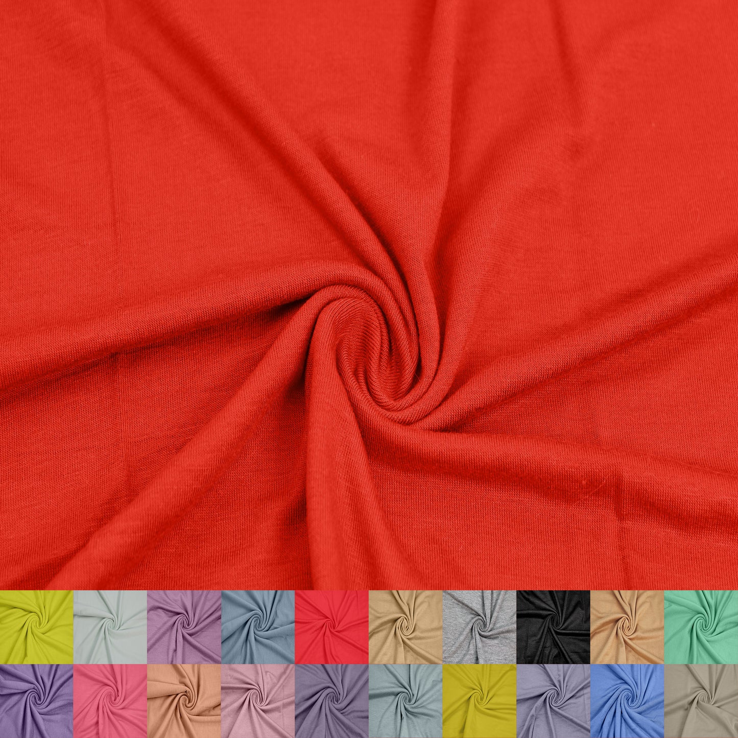 60" Wide Rayon Spandex Jersey Knit- 180 GSM 4-Way Stretch Fabric by the Yard Best for Casual Wears, T-Shirts, Outdoor Wears, Maternity, Jumpsuits, Home Linens, DIY Projects (Style #409)