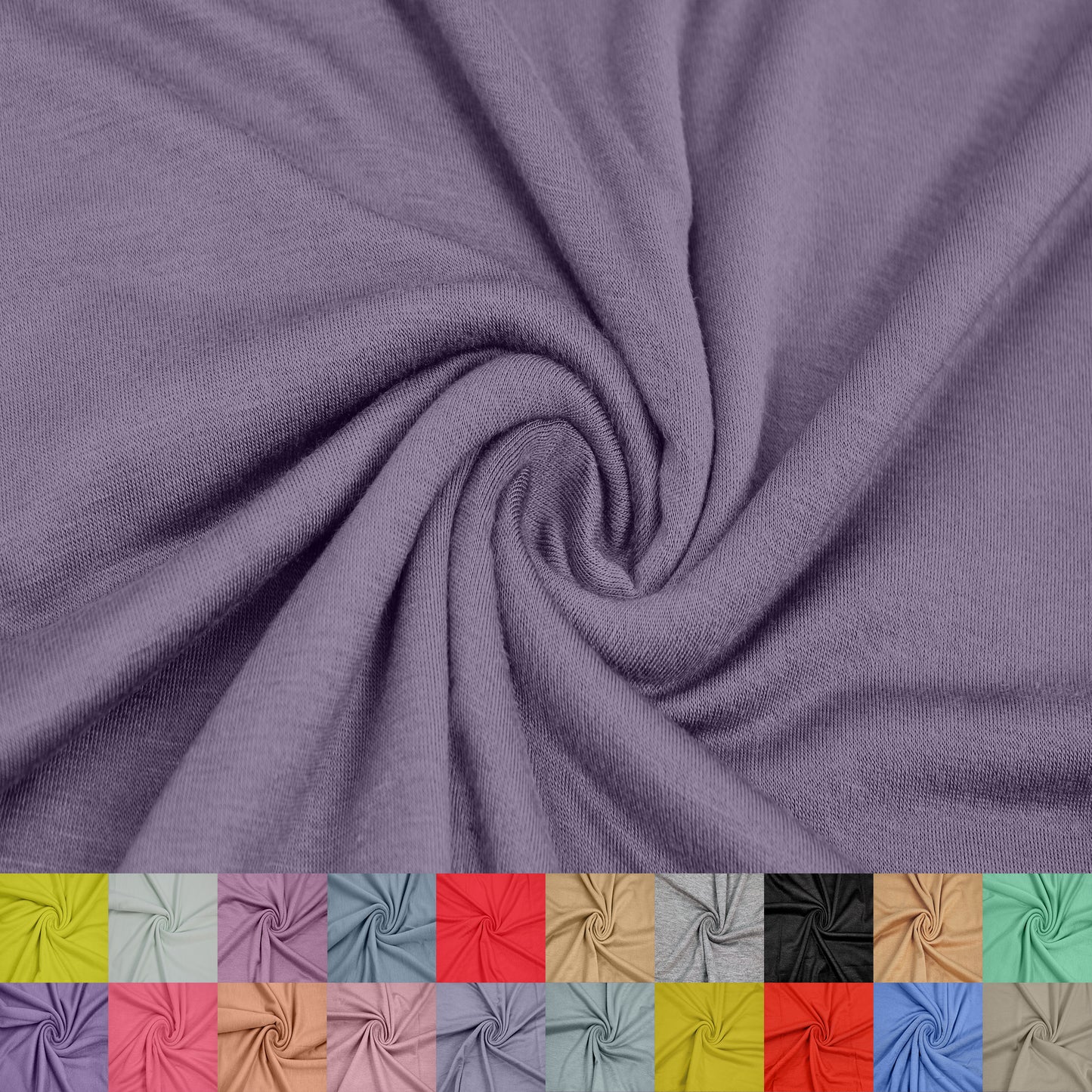 60" Wide Rayon Spandex Jersey Knit- 180 GSM 4-Way Stretch Fabric by the Yard Best for Casual Wears, T-Shirts, Outdoor Wears, Maternity, Jumpsuits, Home Linens, DIY Projects (Style #409)