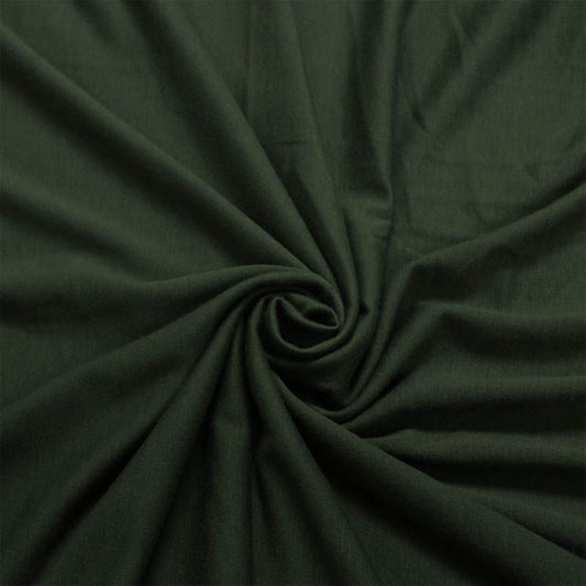 Poly Rayon Spandex French Terry Fabric 210gsm - Soft & Stretchy Knit Fabric for Apparel ( Style #506)