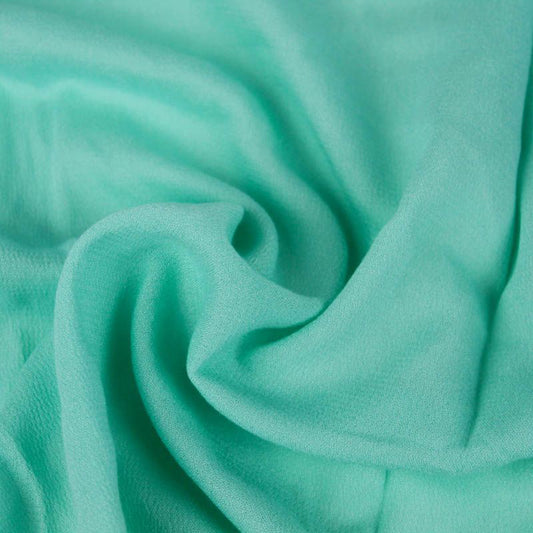 Solid 53" Rayon Crepe Fabric by the Yard 105gsm – Soft Material for Clothing, Sewing, and Craft Projects -(Style #520)