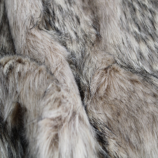 Faux Fur-Fabric by The Yard-Fluffy, Shaggy Mohair-for Sewing, Newborn, Costumes, Plush Toys, Apparel, Clothing, Dolls, Decorations, Rugs, Gnome Beard Miniature - (Style #6618)