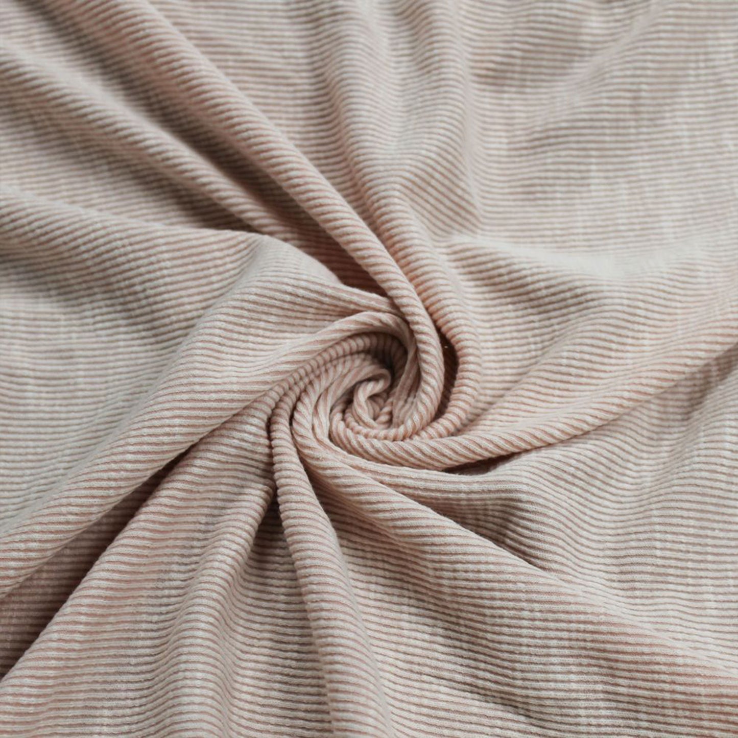 54"Wide Solid 2x1 Rib Knit Sandwash Polyester Cotton Spandex Stretch Fabric by the Yard - (Style #669)