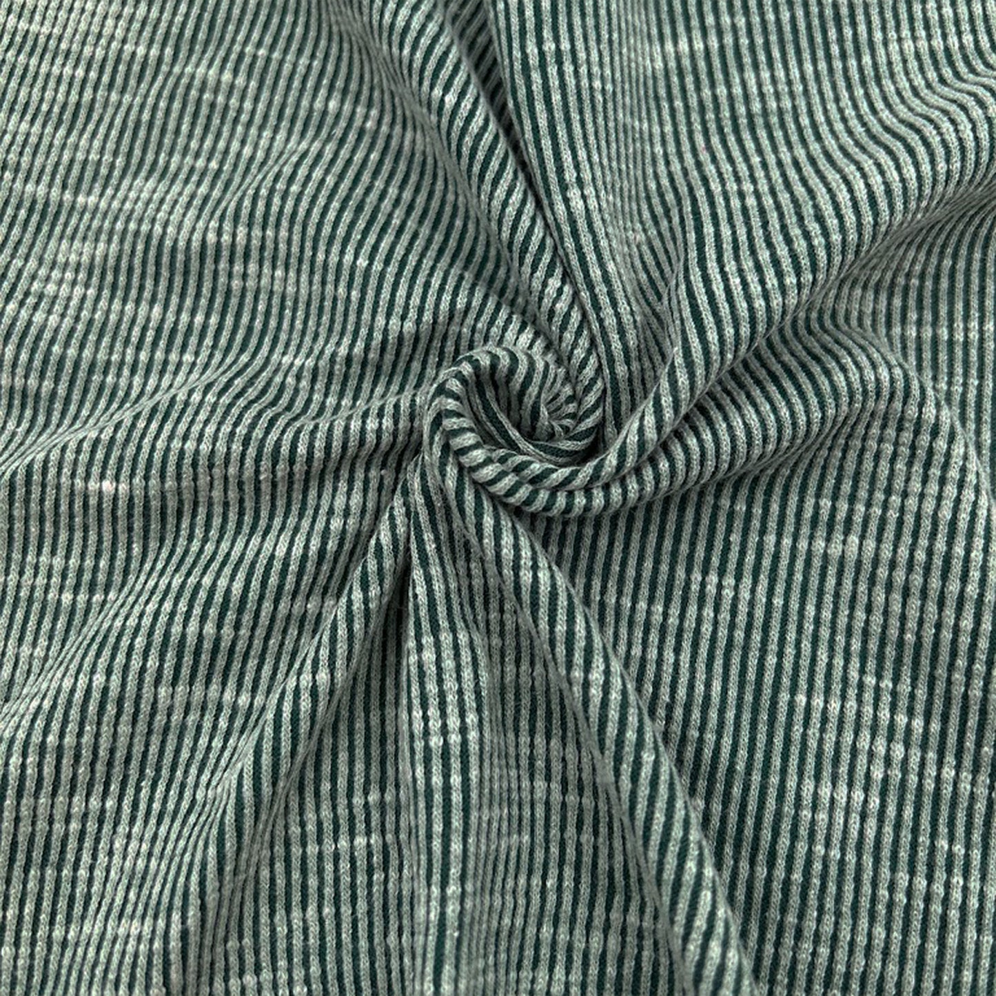 54"Wide Solid 2x1 Rib Knit Sandwash Polyester Cotton Spandex Stretch Fabric by the Yard - (Style #669)