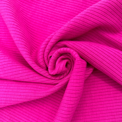 53" Width Polyester Rayon Spandex 4X2 Rib Knit Fabric by the Yard - ( Style #774)