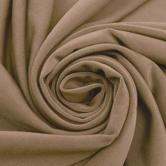 60" Width Solid Color Venezia Polyester Spandex Stretch Fabric by the Yard - 200gsm - (Style #800)