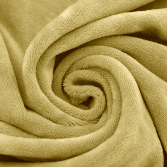 63" Solid Color French Velvet Velour Poly Spandex Stretch Fabric by the Yard - 250gsm - (Style #823)