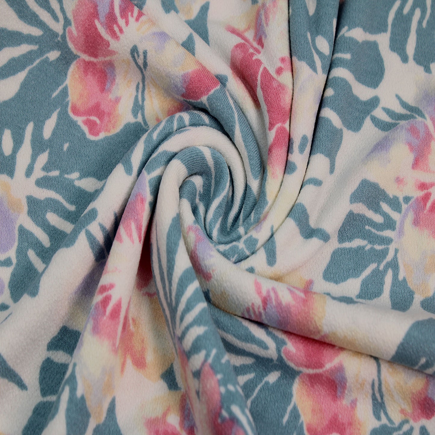 60" Wide Printed Crepe Viscose Spandex-Fabric by The Yard Stretch Apparel, Clothing, Maternity, Scarves, Headbands, DIY Projects, School Crafts, and Home Decor (Style # P-2503-550)